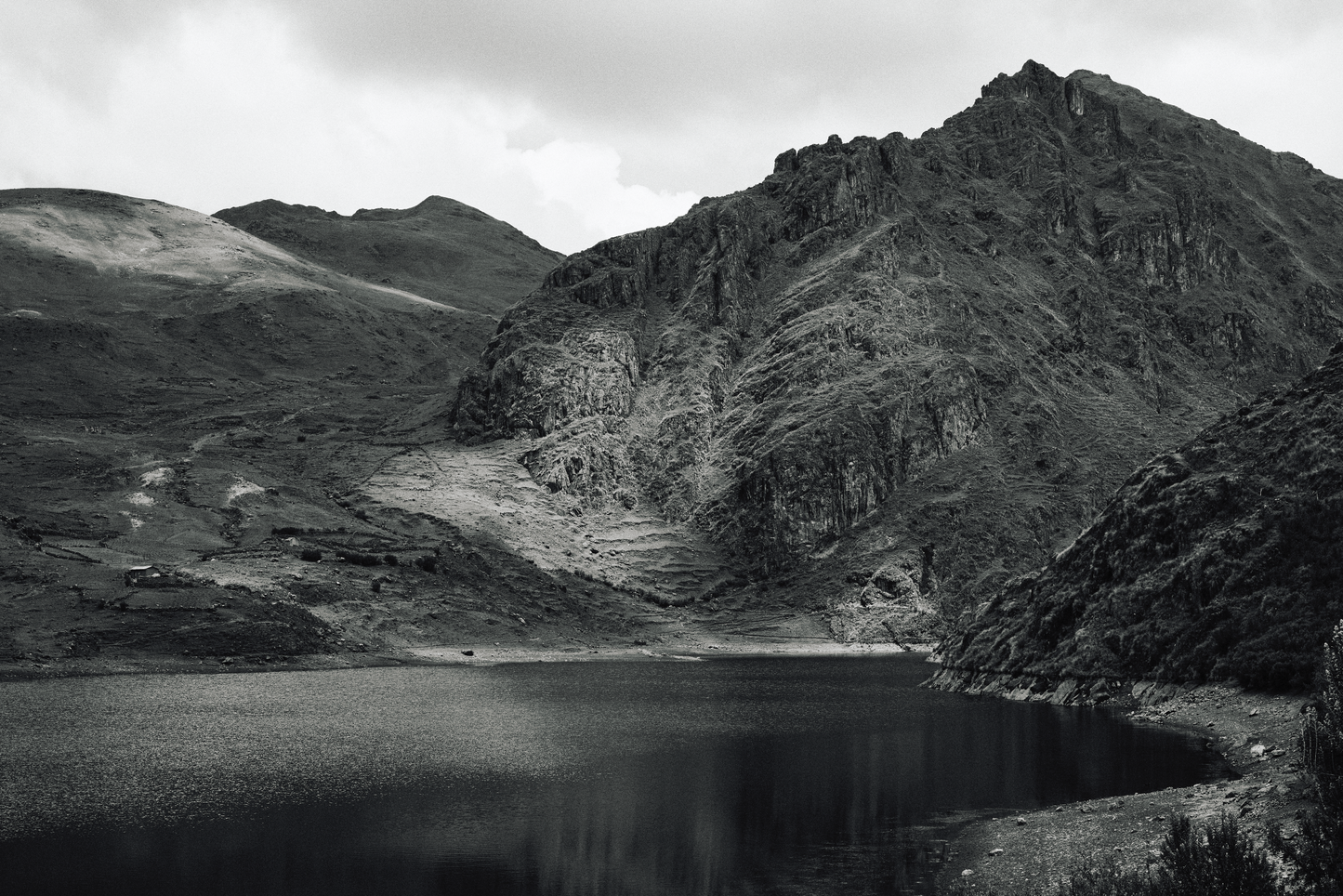 lake Qoricocha in Peru